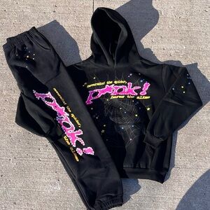 Black Sp5der tracksuit
